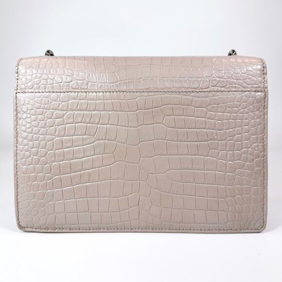 Saint Laurent Crocodile Embossed Medium Sunset Bag - Picture 3 of 15